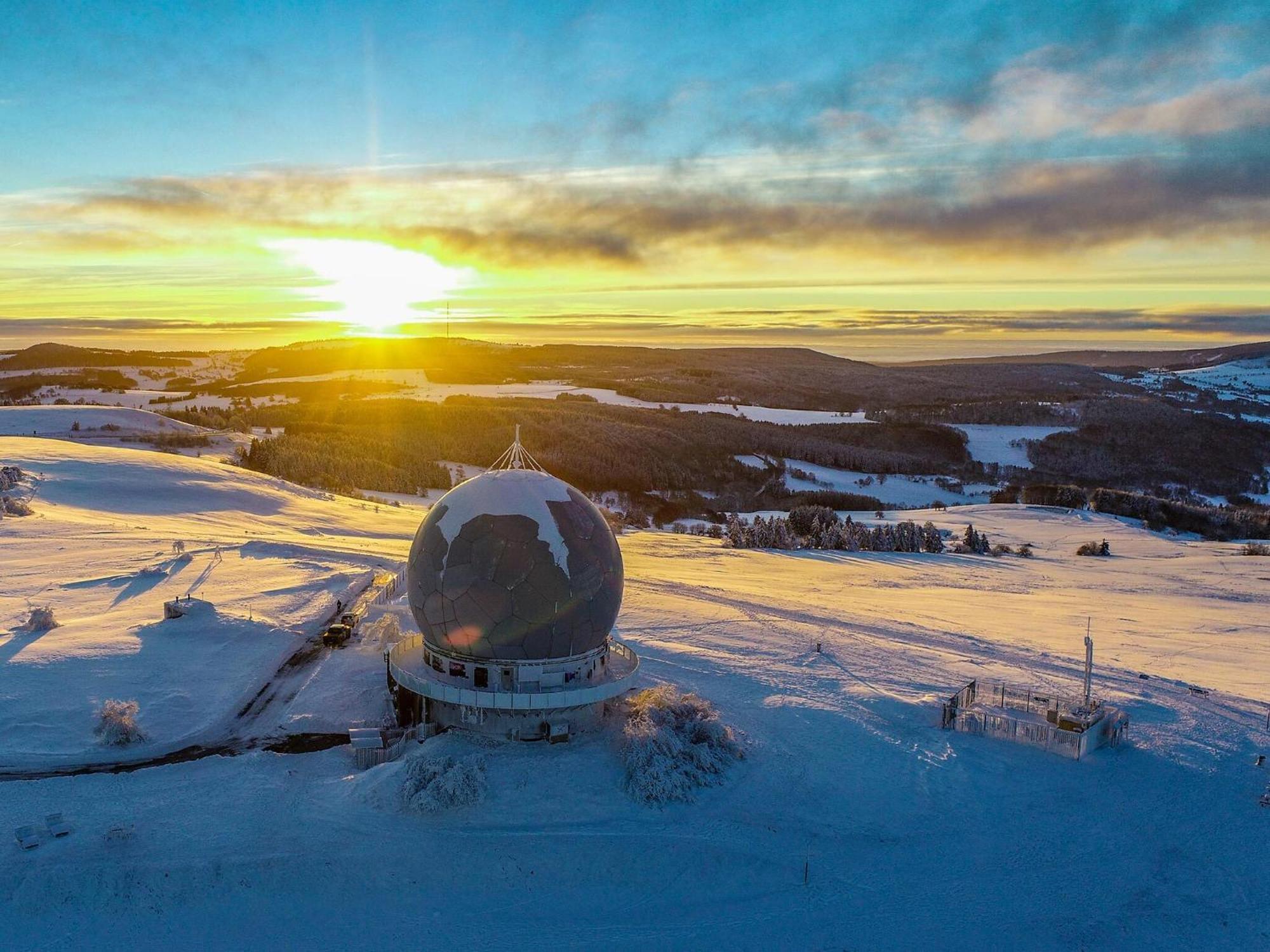 Berghotel Deutscher Flieger Wasserkuppe Gersfeld Kültér fotó