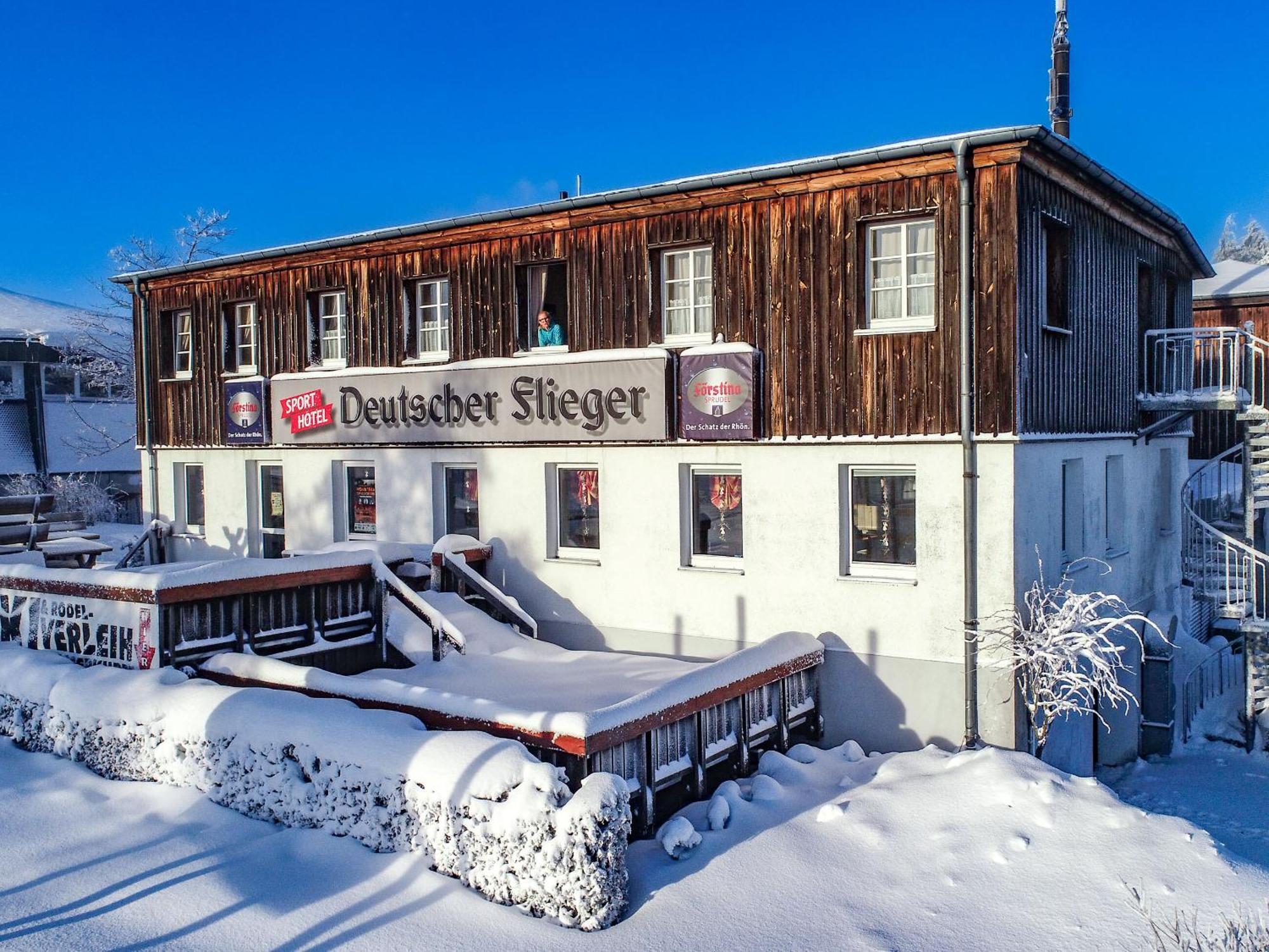 Berghotel Deutscher Flieger Wasserkuppe Gersfeld Kültér fotó