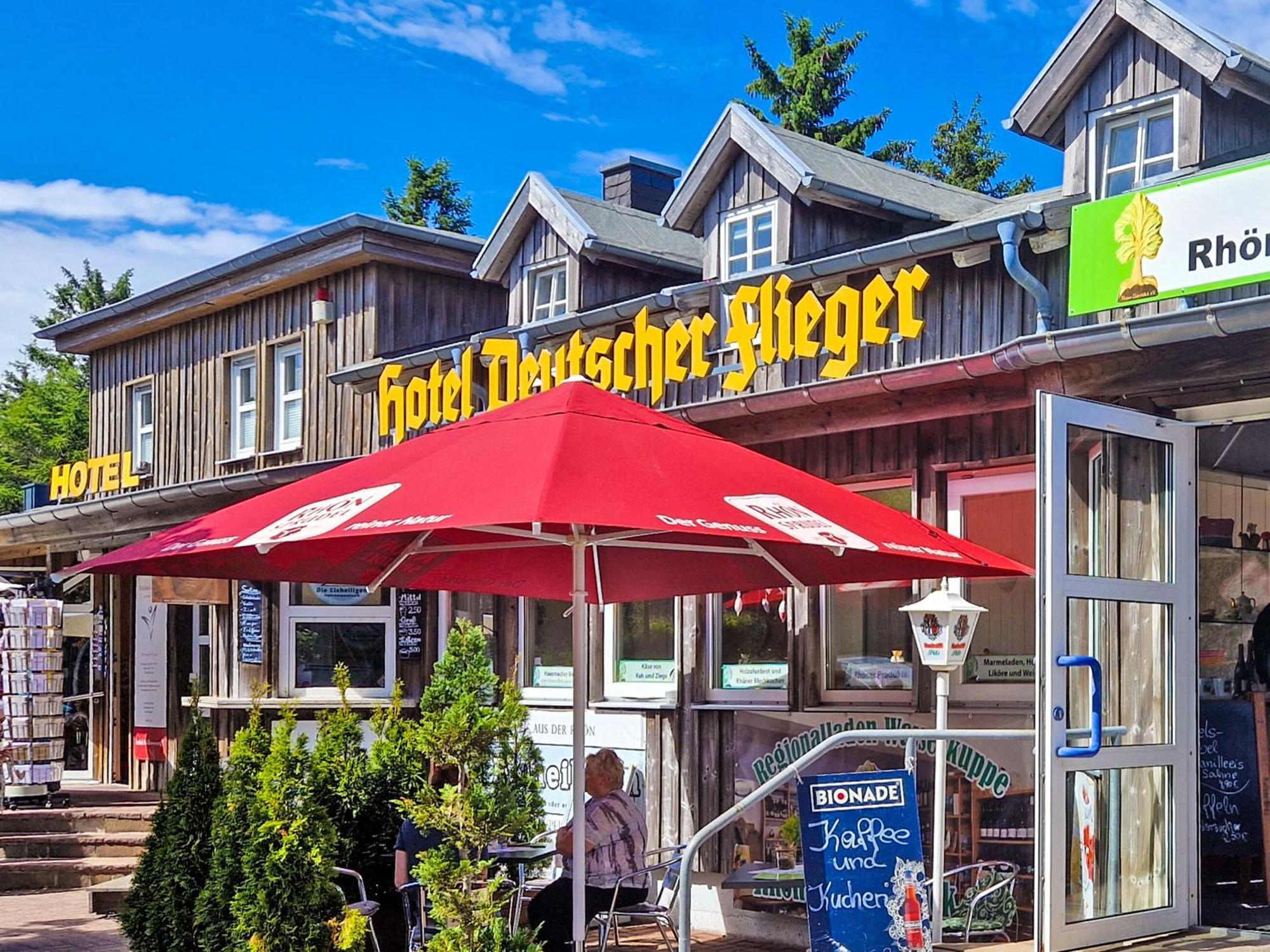 Berghotel Deutscher Flieger Wasserkuppe Gersfeld Kültér fotó
